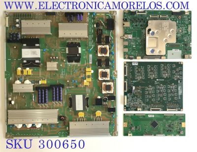 KIT DE TARJETAS PARA TV LG / MAIN EBT66666601 / EAX69462005 / FUENTE EAY65894901 / LGP86L-21SP / T-CON 6871L-6102D / 6870C-0834B / 6102D / LED DRIVER EBR32281501 / 3PCR02846B / JAC04-0261A-P1 / PANEL NC860DQD-AAKH1 / MODELO 86NANO90UPA.BUSYLKR